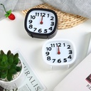 Simple alarm clock student alarm clock home alarm table desktop decoration mini clock Yiwu clock clock wholesale