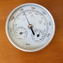Large barometer thermometer hygrometer weather station home garden 9392THB export for many years quality best-selling