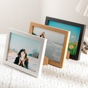 Wooden photo frame table simple photo wall 7810 inch a3 inch a4 inch picture frame wall wedding dress frame ornaments wholesale