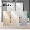 Thickened Imitation Tile Marble Wall Stickers Self-adhesive Wall Decoration Toilet Waterproof and Moisture-proof Self-adhesive Wall Wallpaper