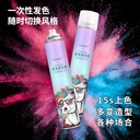 Factory direct disposable dyeing spray dyeing cream hair dye spray spray pen black can be washed off