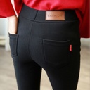 New Tight Black Pencil Pants Outer Wear Leggings Women's Slimming Stretch Leggings Plus Size Women's Trousers