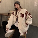 Jacket Girl's Spring and Autumn Junior High School High School Students Korean Loose All-match Thin Top Baseball Clothes