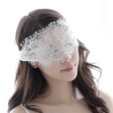 Black lace eye mask sexy underwear accessories White manufacturers on behalf of a