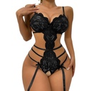 factory three-dimensional sweet and spicy lace edge jumpsuit sexy temptation underwear sexy pajamas