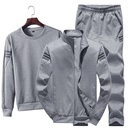 Autumn and Winter Youth Korean Style Sweat Suit Men's Casual Sports Suit Men's Fashionable Three-piece Suit