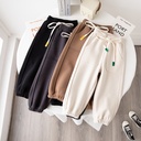 Children's Pants for Late Autumn and Winter Korean Style Children's Windproof Pants Thickened Children's Casual Pants Warm Pants for Boys and Girls