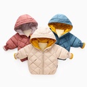 Children's cotton-padded jacket autumn and winter children's down cotton-padded jacket Korean down jacket baby cotton coat