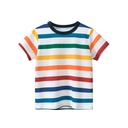 27kids品牌童装批发 夏季儿童服装男宝宝短袖T恤打底衫 一手货源