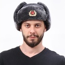 Soviet badge Lei Feng hat windproof waterproof men's and women's outdoor hat thickened earmuffs Russian warm hat