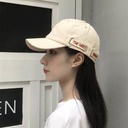 Korean Hat Men's and Women's Trendy Brand Cap All-match Sunshade Spring and Summer Hip-hop Men's Black Student Adult Baseball Cap Trendy
